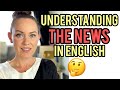 How to understand native news reporters in English 😖 (American English Accent) | Go Natural English