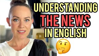 How to understand native news reporters in English  (American English Accent) | Go Natural English
