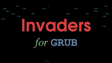 Invaders, i386 multiboot-compliant kernel game for GRUB