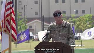 2ID Change of command ceremony