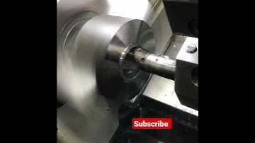 CNC Machine Trunning Driling + Boring #short