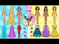 Transformation of Elsa, Rapunzel, Ladybug into Mirabel, Isabela, Pepa Madrigal &amp; DIY Paper dolls