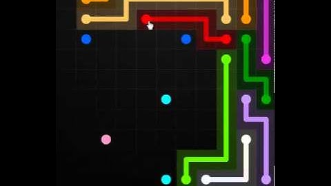 flow game facebook - 11 x 11 mania level 47 Connect the dots