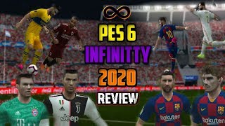 PES 6 INFINITTY PATCH 2020 | Review