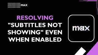 Max Resolving Subles Not Showing Even When Enabled