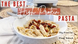 The Best HIGH PROTEIN Pasta Ever | High Protein Plant Based Beal Prep | Well Food Wednesday | Vegan