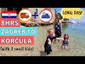 KORČULA ISLAND, CROATIA! Day 1 - Taking the ferry from Split + exploring Prigradica!