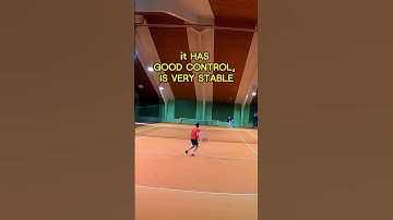 Great versatile frame if the stiffness is not bothering #tennis #sports