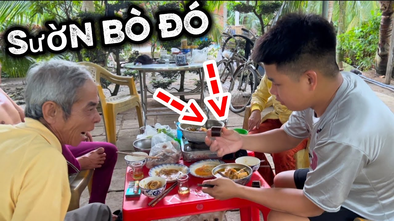 Kiệt Bị Bà Út Dụ Ăn Chào Dò Bò Mà Cục Thịt Bò Này Lạ Lắm 