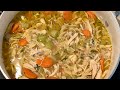How To Make Chunky Chicken Noodle Soup Recipe | HOMEMADE