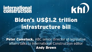 Video interview: Biden’s US$1.2 trillion infrastructure bill