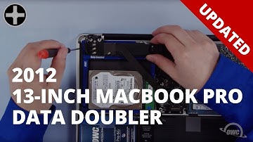 How to Install a Second Internal Drive Inside a 2012 13-inch MacBook Pro with the OWC Data Doubler