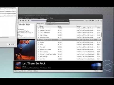 Come attraccare plugin nell'interfaccia Audacious GTK