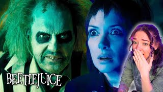 BEETLEJUICE 2 TRAILER REACTION