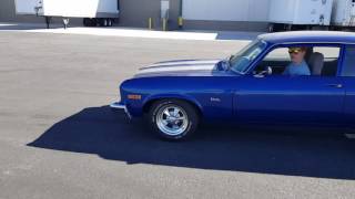 Jarrett tests out new Holley Street Avenger carb in Nova