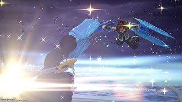 KH3 Re:Mind VS Data-Xion (Critical Mode, Item Cancel)