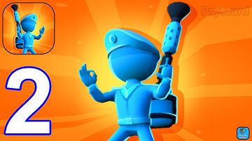 Plastic Army Battle Simulator - Gameplay Walkthrough Part 2 Levels 3 Army Commander (iOS,Android)