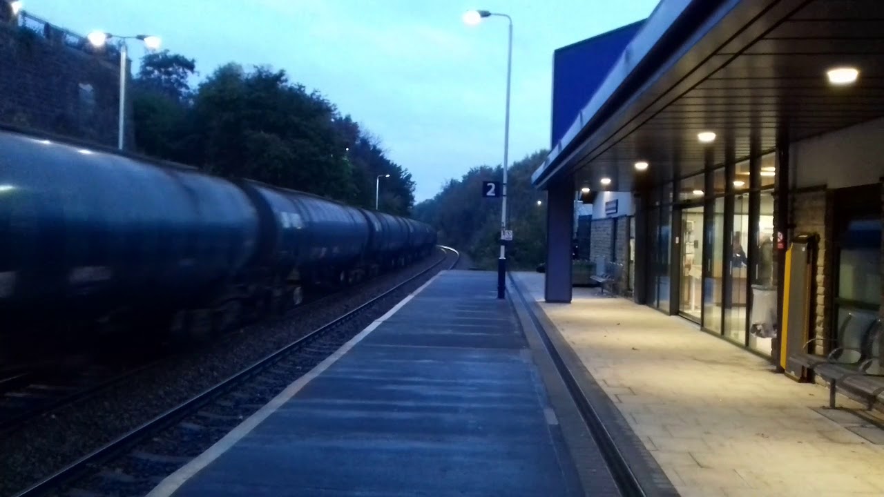 37669+57601 5Z45 02.30 Carnforth STYork passing Burnley Manchester