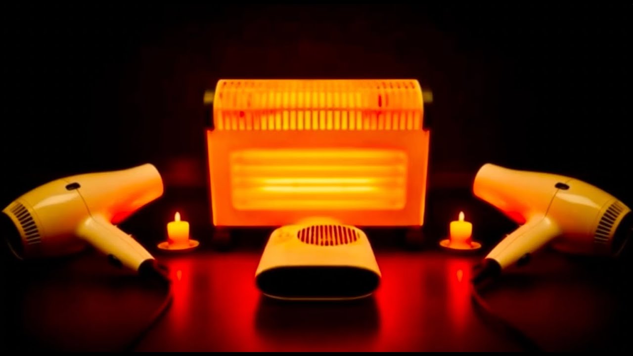 HAIR DRYER + FAN HEATER PERFECT COMBO for sleep deeply, relax, study ...