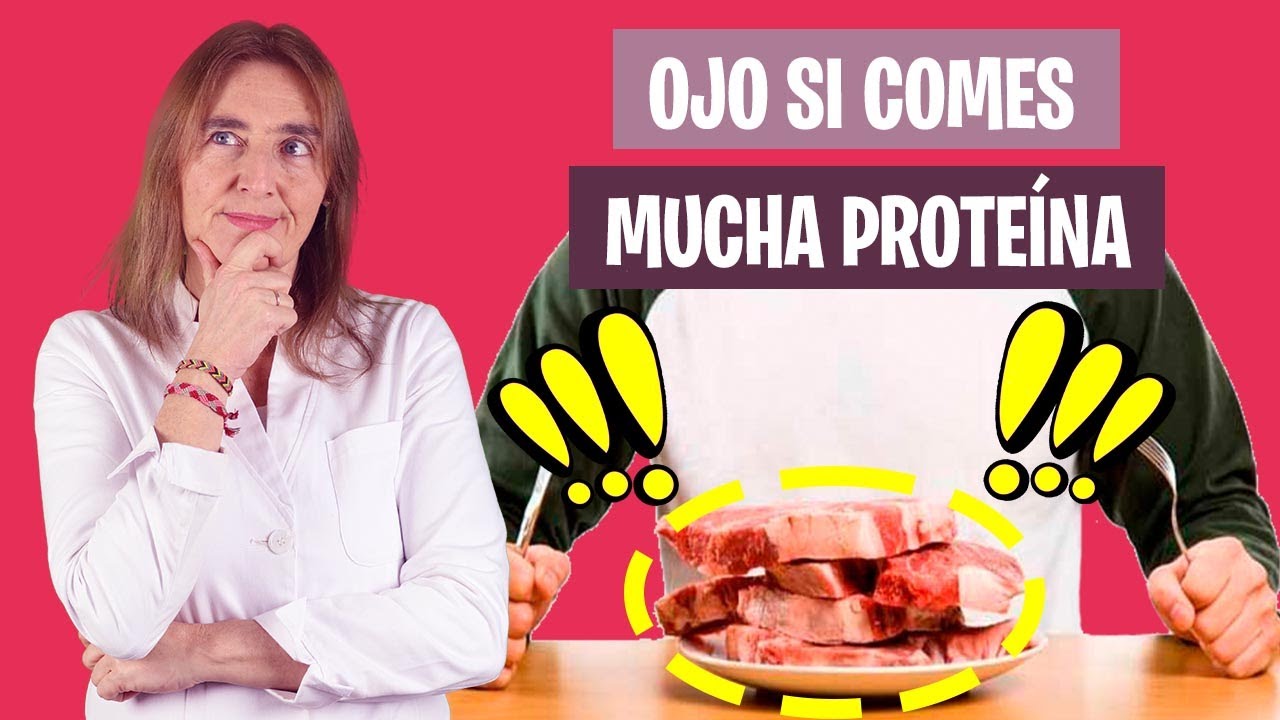 RIESGOS del CONSUMO ELEVADO de PROTEÍNAS | Peligros del exceso de proteínas | Nutrición y Dietética