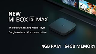 New Mi box 4S max | 4gb RAM & 64gb Internal Storage | Specifications & Launch | Android Box 2022