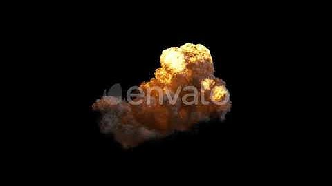 Big Rising Explosion with Alpha 4K | Motion Graphics - Envato elements
