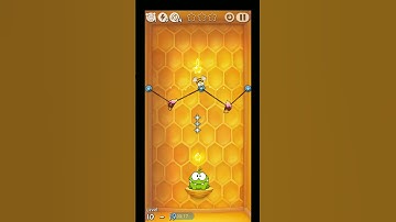 cut the rope season 2 buzz box level 19 walkthrough solution