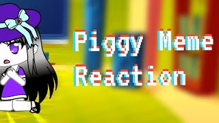Piggy meme Reaction. Gacha life |Zizzy×Pony|