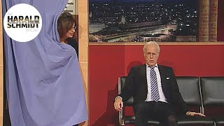 Nathalie testet Haralds Aufmerksamkeit | Die Harald Schmidt Show (SKY)