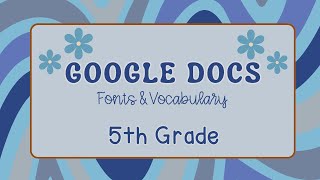 Celebrity 🌟 Google Docs Fun for Kids | Explore Fonts & Computer Science Vocabulary Net Worth