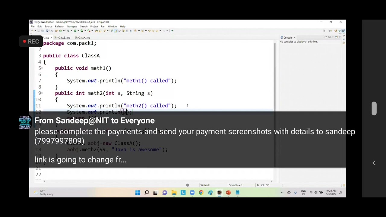 6May core Java part 2 - YouTube