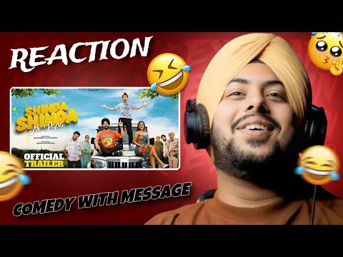 Reaction on Shinda Shinda No Papa | Trailer | Gippy Grewal | Hina Khan | Shinda Grewal