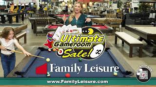 Family Leisure Ultimate Gameroom Sale October 2024