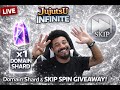 🔴 IM BACKK! Jujutsu Infinite SKIP SPIN + DOMAIN SHARD AND MORE GIVEAWAY! PT. 8🔥