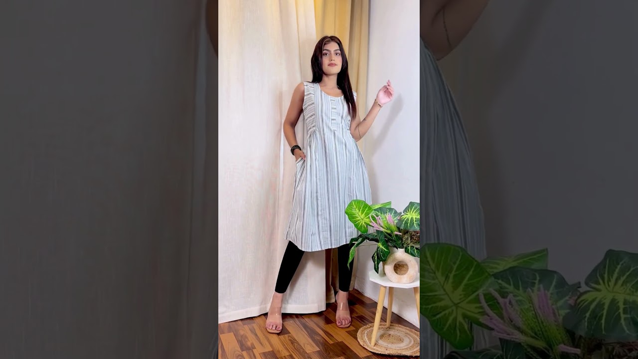 Grey & White Striped Dress 👗 Effortless Everyday Outfit Ideas ✨ Women’s Fashion Trends 2025 