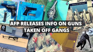 AFP releases info on Guns seized during IronSide AN0M Sting