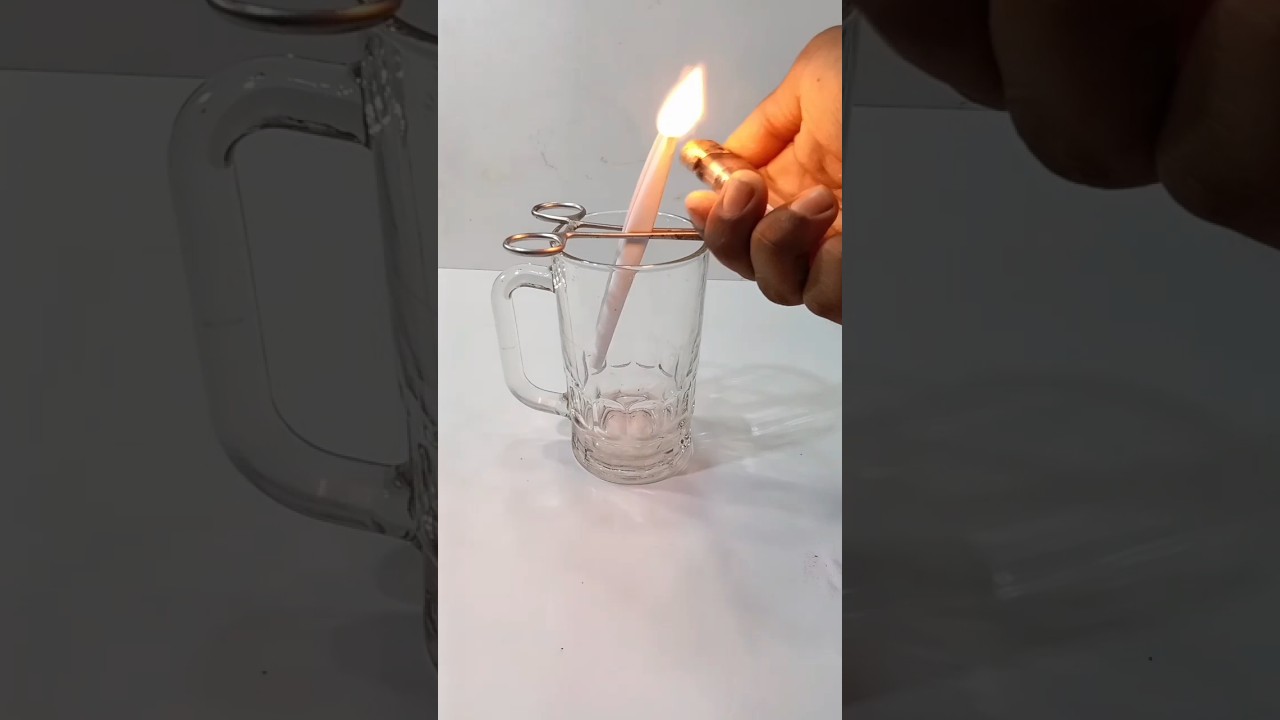 Science Experiment। Carbon dioxide making। Match stick Vs Fire experiment 