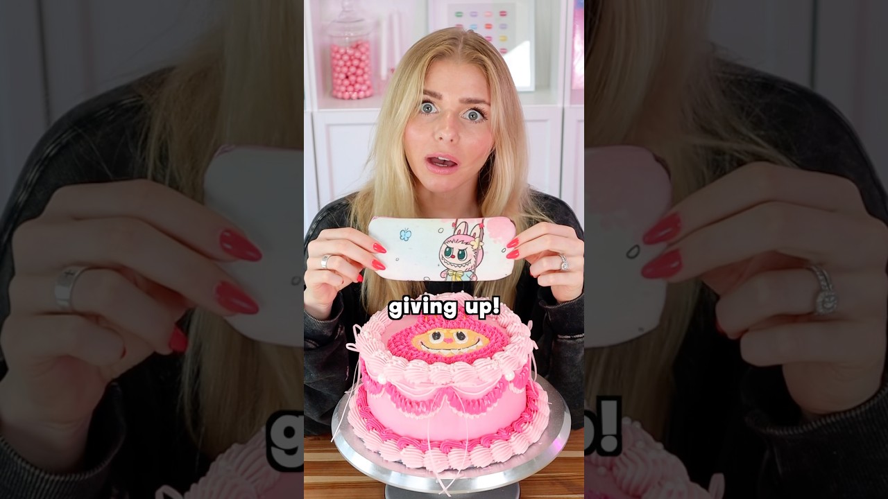 I made a LABUBU Cake!