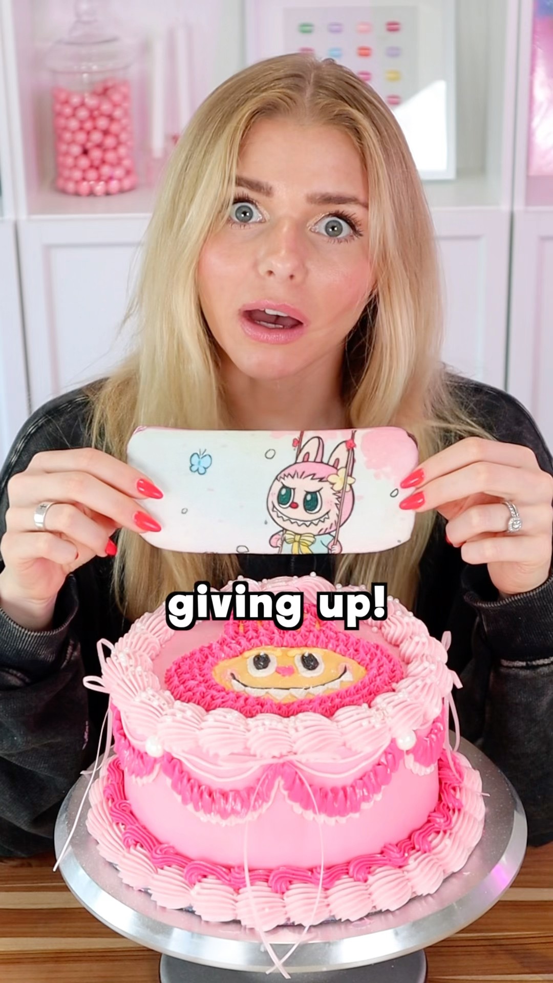 I made a LABUBU Cake! - YouTube