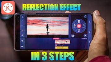 REALISTIC WATER REFLECTION EFFECT TRENDING in 3 STEPS 🔥| Mirage | #MadewithKineMaster | piX P