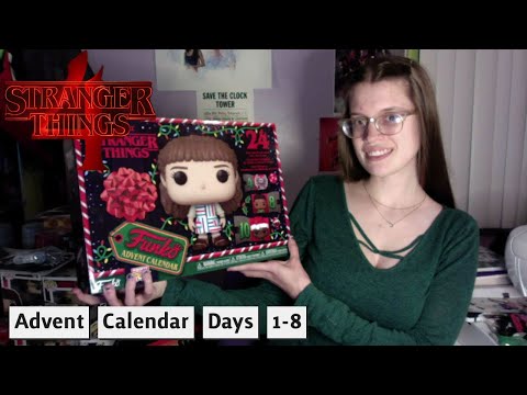 Stranger Things 4 Funko Advent Calendar Days 1 - 8 - YouTube