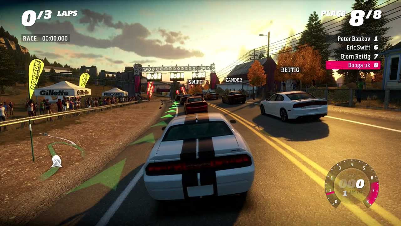 Forza horizons Dodge Brawl race gameplay