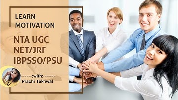 Motivation | Concepts | NTA UGC NET/JRF/IBPSSO | Labour Welfare/HRM/IR