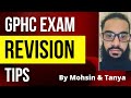 GPHC EXAM REVISION TIPS