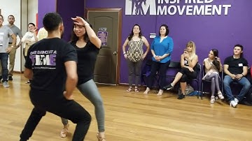 Bachata Dance Demo - Cynthia & Favian