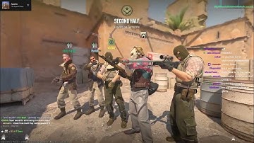 Trolling My Teammate for WALLHACKING in CS2 - First Rage of CS2