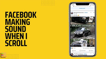 How to stop sound when scrolling through Facebook | Stop chirping sound when scrolling Facebook