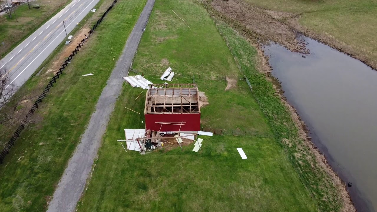 Damage from Tornado in Sparta TN YouTube