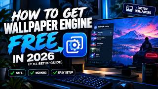 How to Get Wallpaper Engine FREE in 2026 (Full Setup Guide)