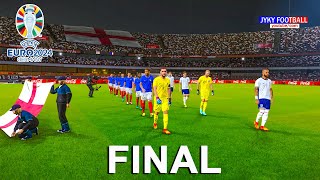 PES - England vs France Final 2024 EURO - Full Match All Goals - eFootball Gameplay PC - HD
